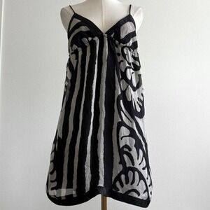 Indie Sleaze Tie Tank Alt Grunge Going Out Tank Sz L
